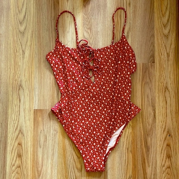 Madewell Swim Nwt Madewell One Piece Cut Out Swimsuit Poshmark